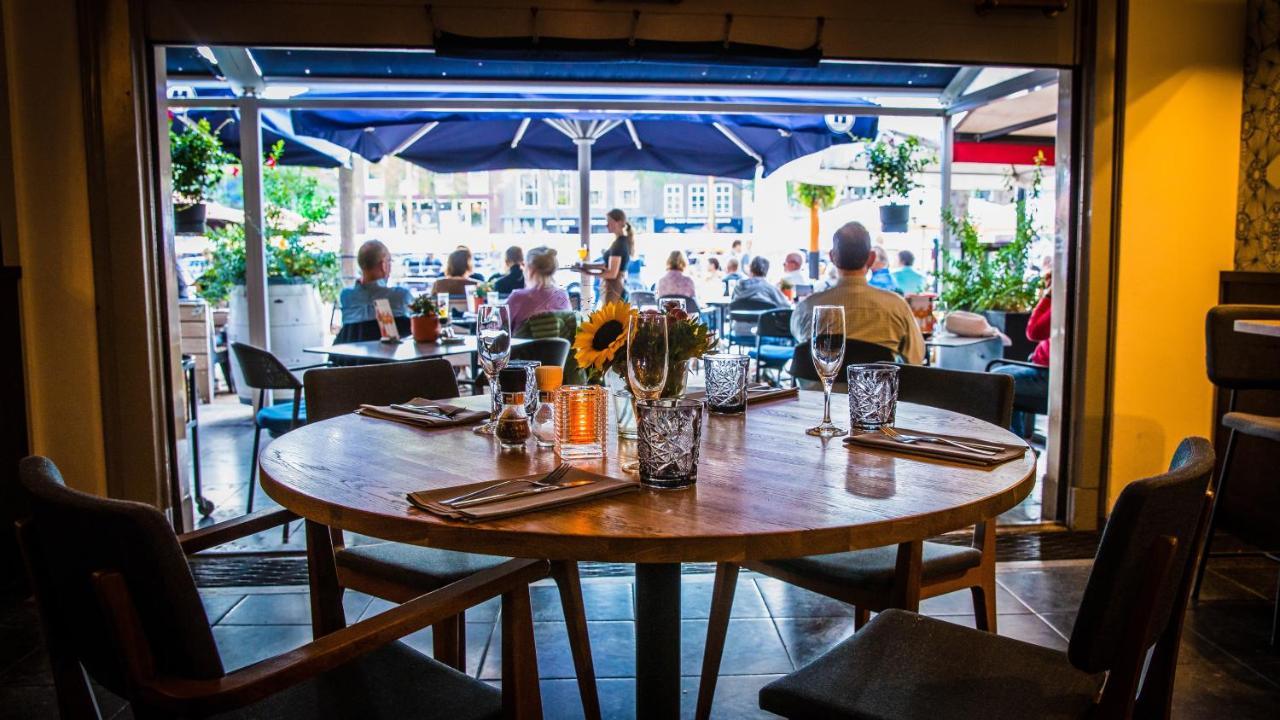 Hotel Brasserie De Huifkar Мідделбург Екстер'єр фото